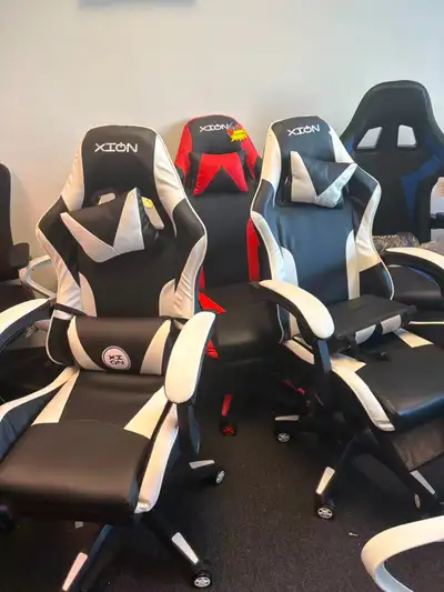 Brand New Ergonomic Gaming Chair with Footrest Special $99, View more