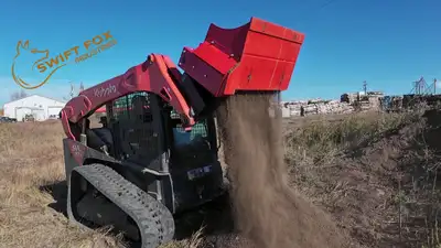 Our most affordable, high production screener. Screen topsoil, compost, sand, manure, stone, fertili...