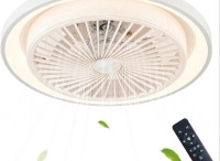 TFmanQ1 Ceiling Fan with Lights Low Profile Flush Mount Fan Ligh