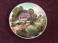 Currier & Ives Plate