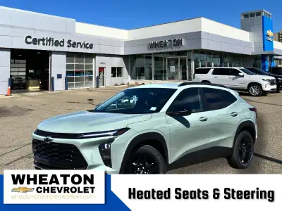 Discover the 2026 Chevrolet Trax ACTIV in striking Cacti Green, designed for urban adventurers seeki...