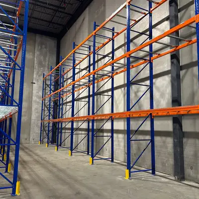 24' High x 42" REDIRACK Bolted Style Uprights for Pallet Racking, View more