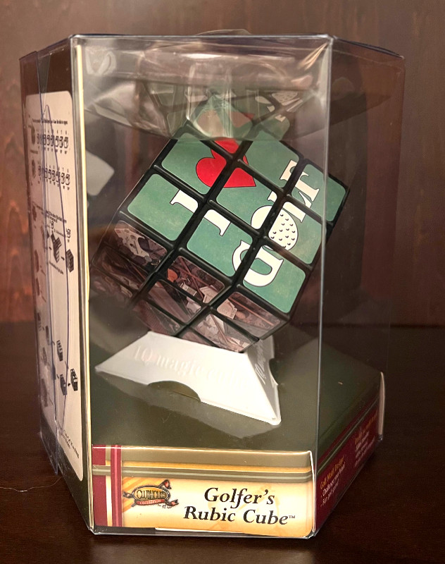 Clubhouse Collection GOLFER’S RUBIC CUBE (COLLECTIBLE)-NEW!! in Arts & Collectibles in Oakville / Halton Region
