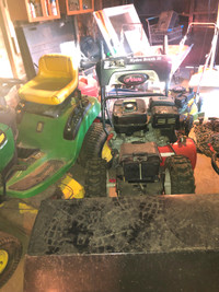 48 inch mow deck jd lawn tractor 169 hrs on engine hrs