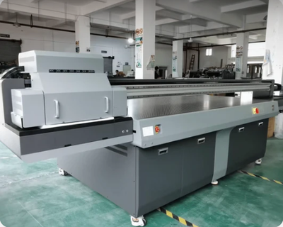 $633/Month KJ-2513AT 4ftx8ft Pro Commercial UV Flatbed Printer, View more