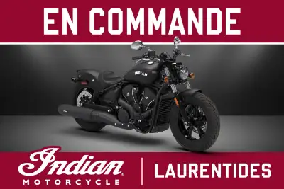 Alary Sport Cette MOTOCYCLETTE INDIAN SCOUT SIXTY BOBBER LIMITED 2026 est disponible DÈS MAINTENANT!...