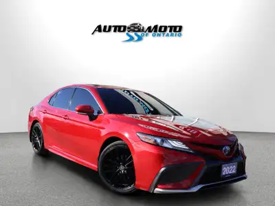 SAFETY INCLUDED ONE OWNER 18 SERVICE RECORDS LOCAL ONTARIO CAR Very Clean Toyota Camry SE 2.5 L Hybr...