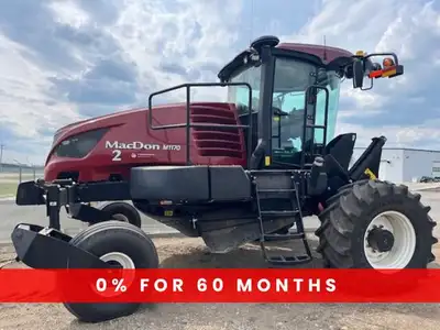 Welcome to Horizon Ag & Turf Location: Horizon Ag & Turf Lloydminster 2019 MACDON M1170 WINDROWER W/...