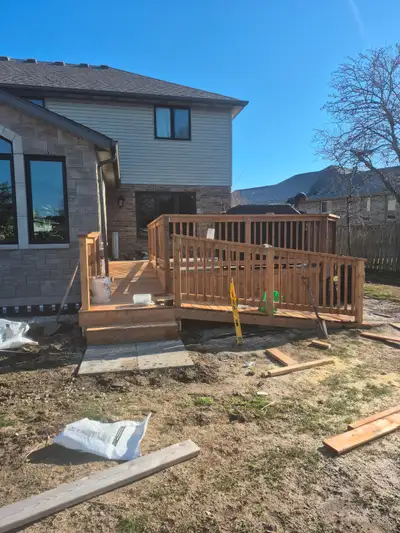 Fences decks repairs or new builds also wheelchair ramps, View more