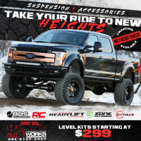 Finance Your Lift-BDS/Rough Country & MORE! Level Kits from $299