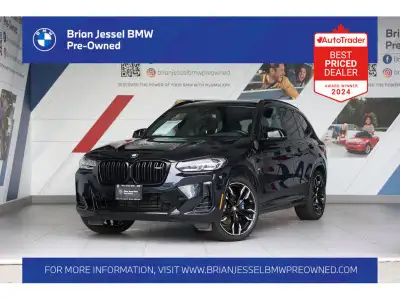 2023 BMW X3 M40i Carbon Black Metallic I6 AWD 8-Speed Automatic EXTERIOR - CARBON BLACK METALLIC INT...
