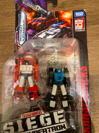 Transformers siege pompier et police Optimus style