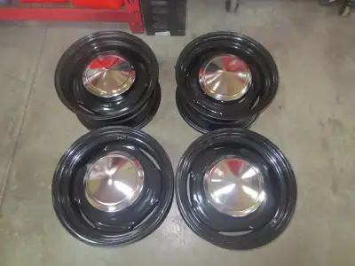 -Chrysler 15 x7 rims with Brand new caps -All rims are in excellent shape -I am often back and forth...