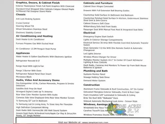 2024 Newmar Bay Star Sport 2912 Gas Full Wall Slide Out+1 more in RVs & Motorhomes in Moncton - Image 56