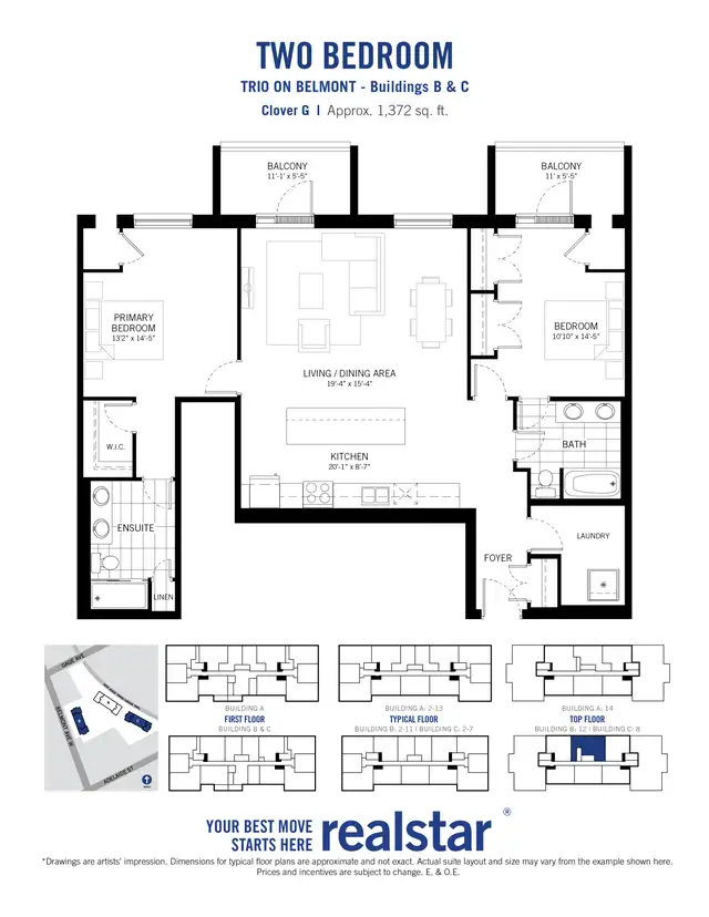 Fantastic 2 bedroom + 2 bathroom apartment to rent in Kitchener in Long Term Rentals in Kitchener / Waterloo - Image 26