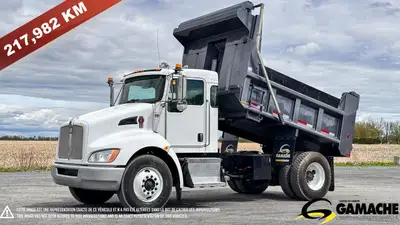 Heavy truck / Camion lourd - # STOCK: C-35991 2010 KENWORTH T370 BENNE BASCULANTE / CAMION DOMPEUR 6...