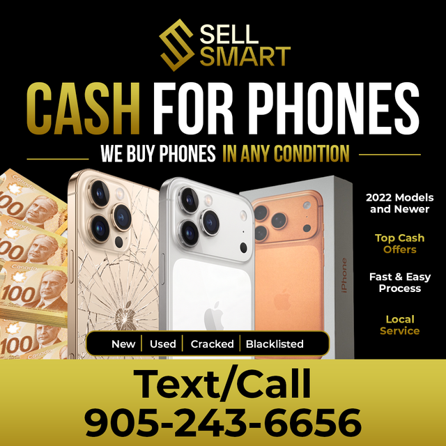 CASH FOR PHONES, IPHONES - NEW/USED/CRACKED/ SELL IPHONE NOW! in Cell Phones in Oshawa / Durham Region - Image 4