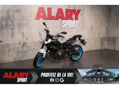 Alary Sport 2025 Yamaha MT-07 Yamaha MT-07 2025 Cette MOTOCYCLETTE YAMAHA MT-07 2025 est disponible...