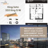 333 King  Maverick condo assignment below original price|楼花转让