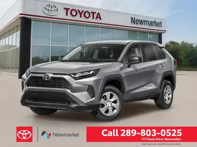 Experience the 2024 Toyota RAV4 LE AWD in stunning Silver, a reliable SUV designed to conquer Canadi...
