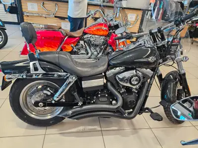 2009 Harley-Davidson Fat bob -Quick detach windshield -Quick detach backrest -V & H Big Radius Pipes...