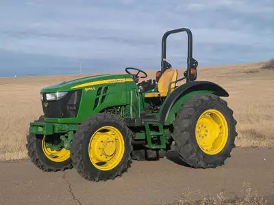 PRICE REDUCED - 2022 JOHN DEERE 5075E MFWD TRACTOR - John Deere 2.9 L 3 Cylinder 75 HP Turbo Diesel...