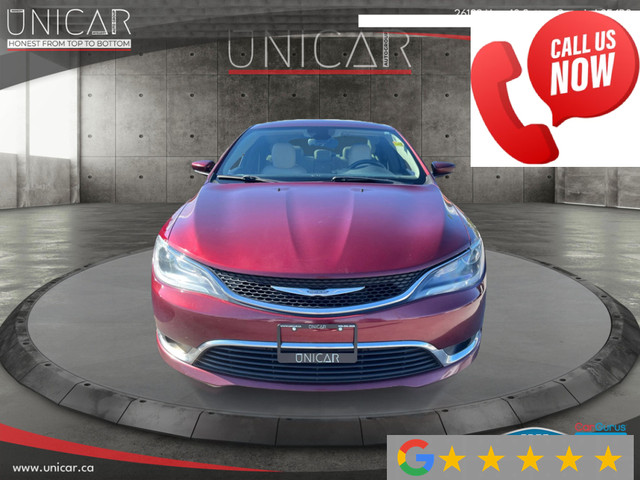 2017 Chrysler 200 No-Accidents Limited Leather Seats Backup Cam  in Cars & Trucks in Markham / York Region - Image 2