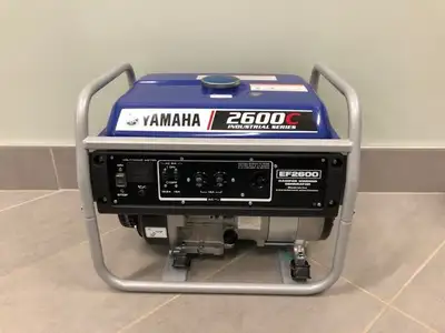 2022 Yamaha EF26C1 2600 watt commercial generator. Lots in stock! Financing available. FREIGHT AND P...