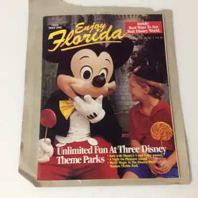 Vintage "Enjoy Florida" magazine., View more