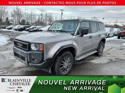 2024 Toyota Land Cruiser 4WD Moteur : Hybride i-FORCE MAX Cylindree : 2,4 L turbo Puissance : 326 ch...