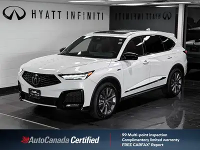 Only 11,741 KMS! This Acura MDX boasts a Premium Unleaded V-6 3.5 L/212 engine powering this Automat...