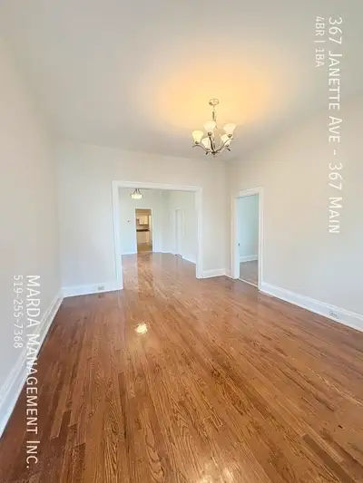 4 BEDROOM / 1 BATH HOME NEAR DOWNTOWN ? TENANT PAYS HYDRO