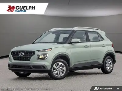 This Hyundai Venue has a trusty Regular Unleaded I-4 1.6 L/98 engine powering this Variable transmis...