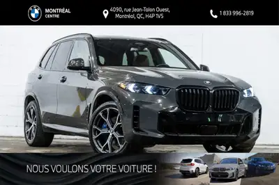 Découvrez ce prestigieux BMW X5 xDrive40i, un véhicule d'occasion affichant 44 681 km et aucun accid...