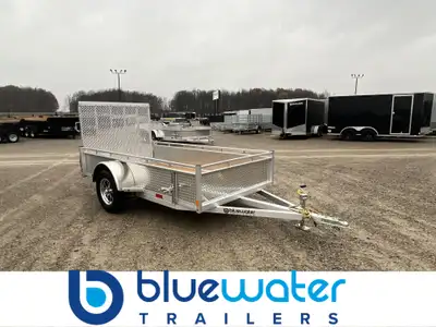 Canadian Mennonite Built Single Axle Aluminum Utility Trailer is $3,695.00 or $73.89/month! Ord: E16...