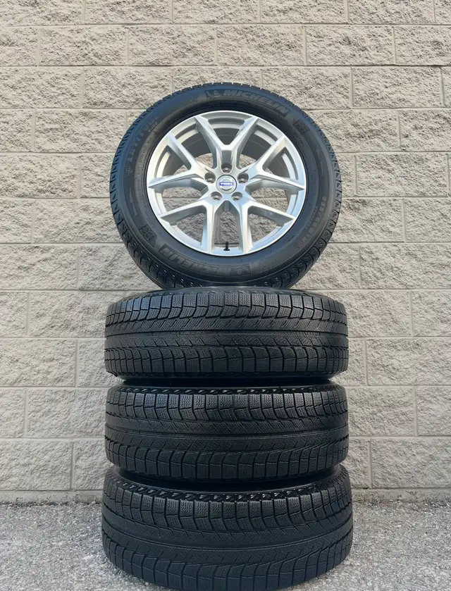 (95%) 4x Volvo XC60 18" OEM Winter Wheels Package in Tires & Rims in City of Toronto - Image 2