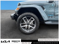 Step into adventure with the 2024 Jeep Wrangler 4xe Sport S, a versatile SUV in a stunning silver fi... (image 5)