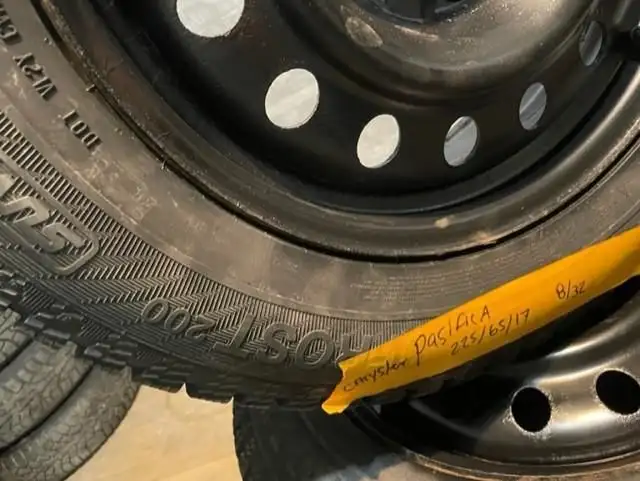 Dodge Grand Caravan 225-65-17 ENSEMBLE HIVER GISLAVED NORTHFROST in Cars & Trucks in St-Georges-de-Beauce - Image 6