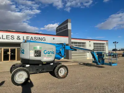 2015 Genie Z62/40- Deutz Diesel Engine, 4X4, Foam Filled Tires, 8 ft Power Basket, 40’ Platform Reac...