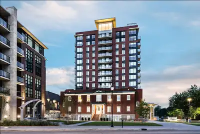 Suite Amenities Air conditioner Fridge Stove Washer in suite Dishwasher available Hardwood floors In...