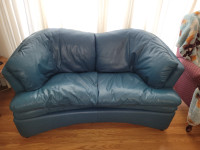 Jaymar leather sofa and loveseat for sale