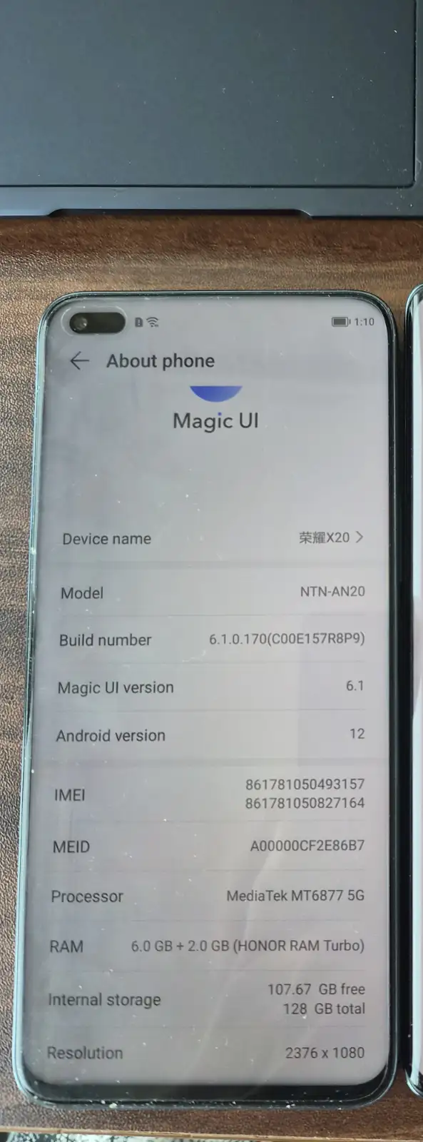 UNLOCKED Honor X20 Dual SIM 128GB in Cell Phones in Richmond - Image 3