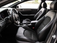2018 Hyundai Sonata Silver Exterior on Black Interior comes with Sunroof, Backup Camera, Heated Seat... (image 7)