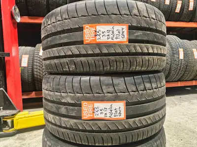 A pair of good used P255/35ZR18 Michelin Pilot sports Runflat install and balance $310 Loose purchas...