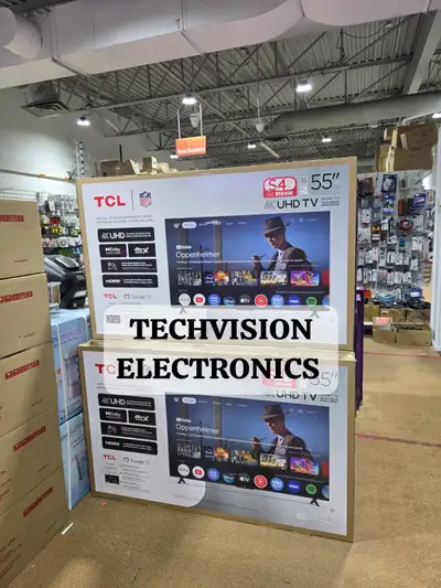 TCL 55" MODEL 55S45K 4K UHD TV GOOGLE TV, View more