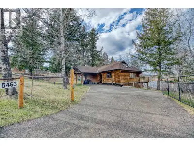 Nature's Retreat on Elliot Lake! Welcome to this charming Sitka log home, situated on 0.50 acres of...