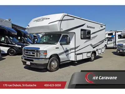 Forest River Sunseeker 2350 LE CLASSE C Tissu : Lava + River Teak , Ford 7.3L V8, Prise 30AMP , chau...