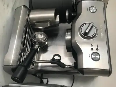 Breville Espresso machine, Duo-temp Pro model, View more