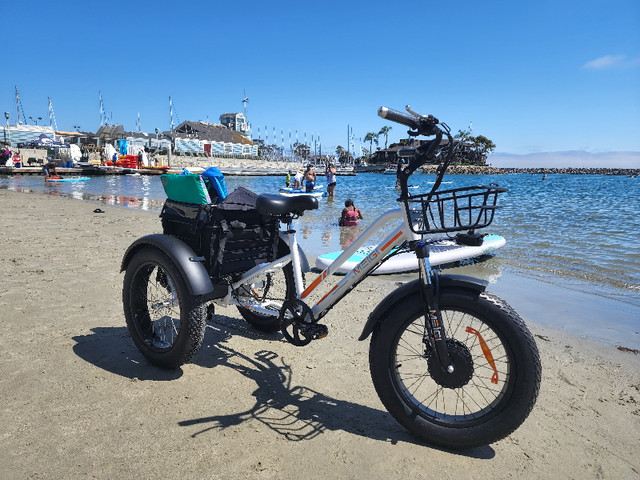 New Meigi Zeus Fat Tire Electric Trike Free Shipping Warranty dans Vélos électriques  à Ville de Montréal - Image 2