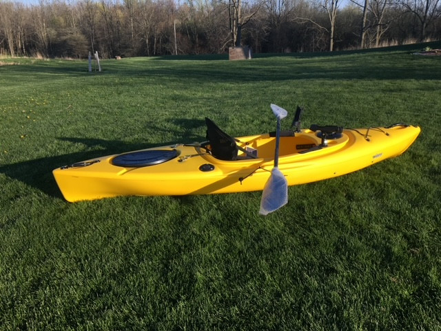 Strider 10' Sit in Kayak, free paddle, removable rod holder in Canoes, Kayaks & Paddles in Windsor Region - Image 4